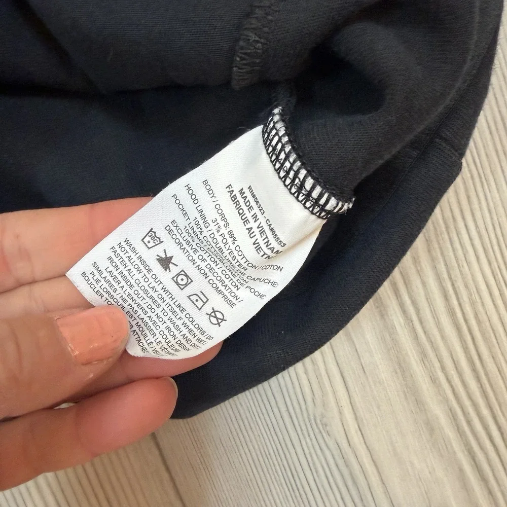 Nike‎ Tech Fleece Sweatshirt Hoodie Boys Size Small Black Standard Fit CU9223